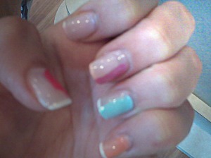 different nail polish shades